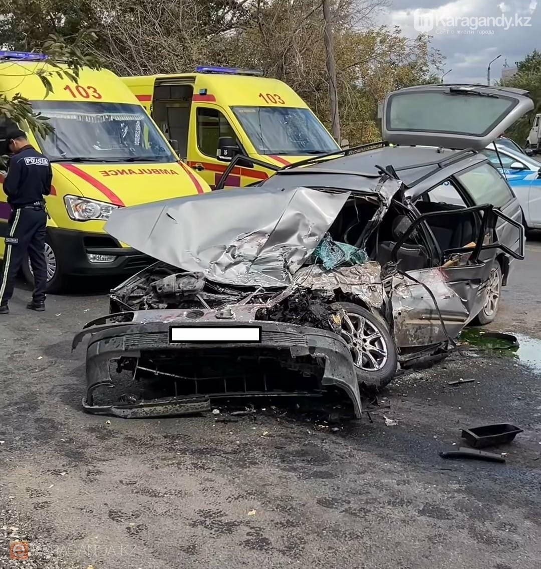 В Караганде возбуждено уголовное дело по факту смертельного ДТП .Фото: ekaraganda.kz