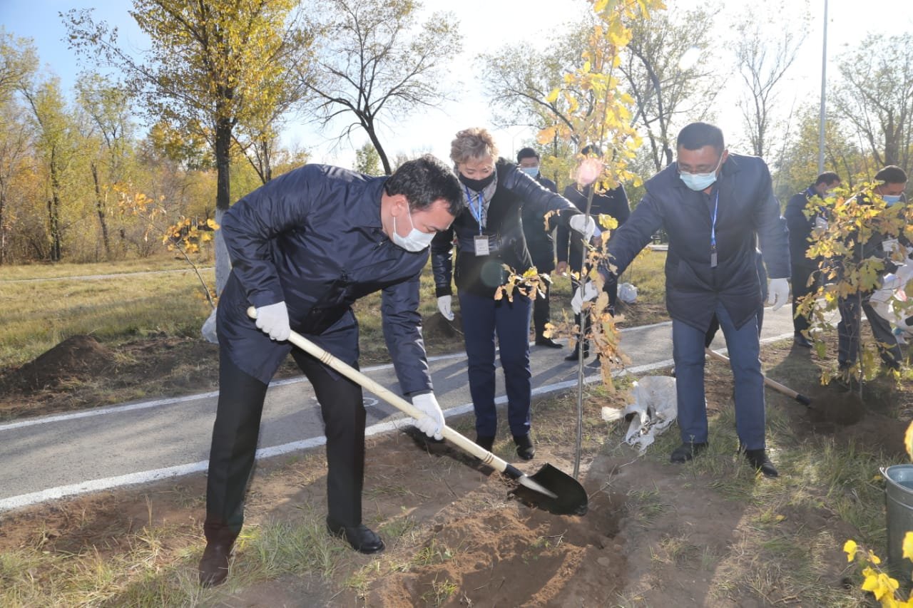 Теннисный корт открыли на территории парка культуры и отдых..., фото-2 Теннисный корт открыли на территории парка культуры и отдыха в Темиртау, фото-2